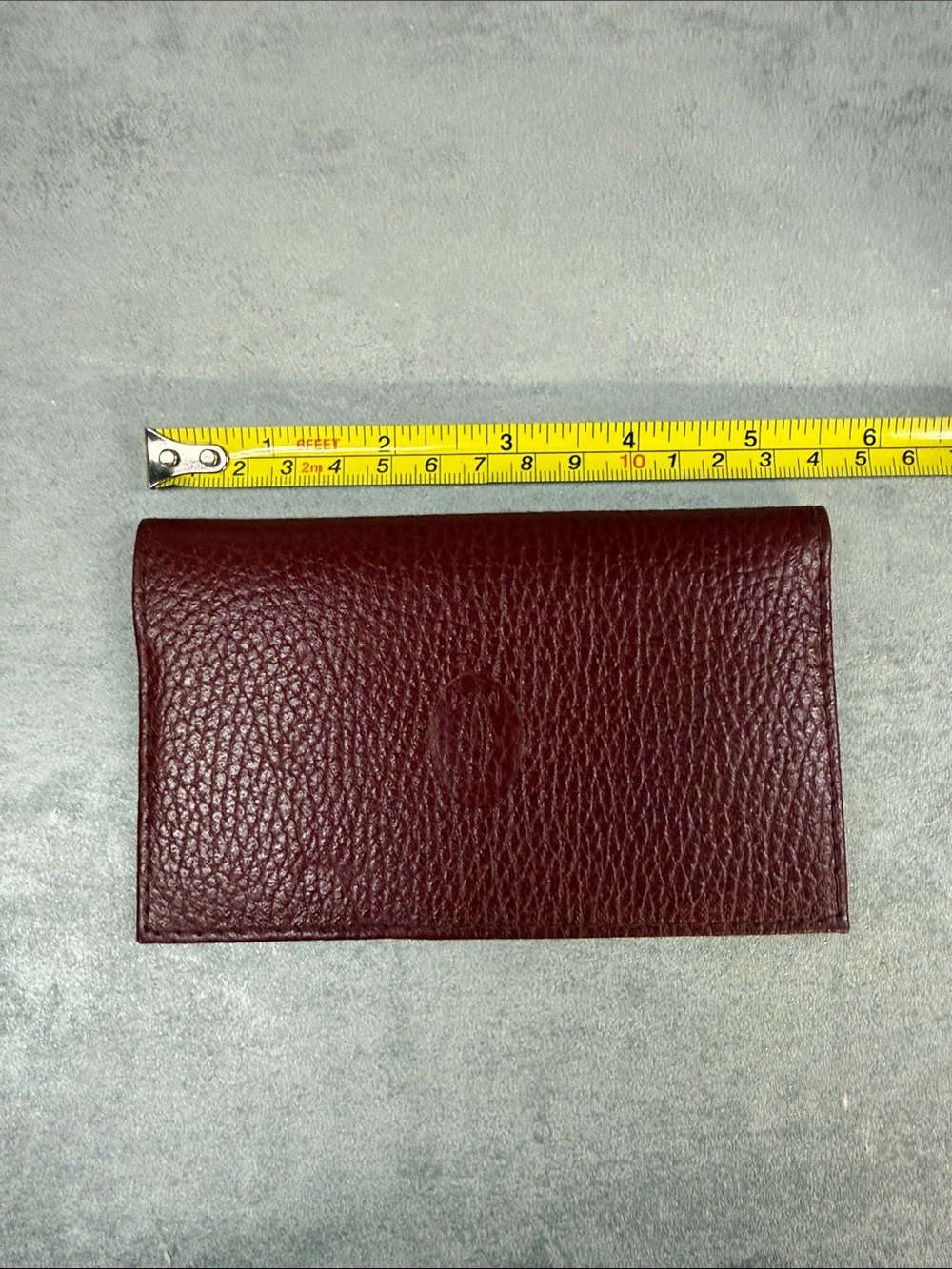 Cartier Leather Wallet - Burgundy